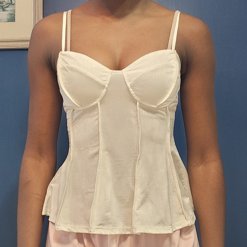 H&M Corset Bodice Tank Top